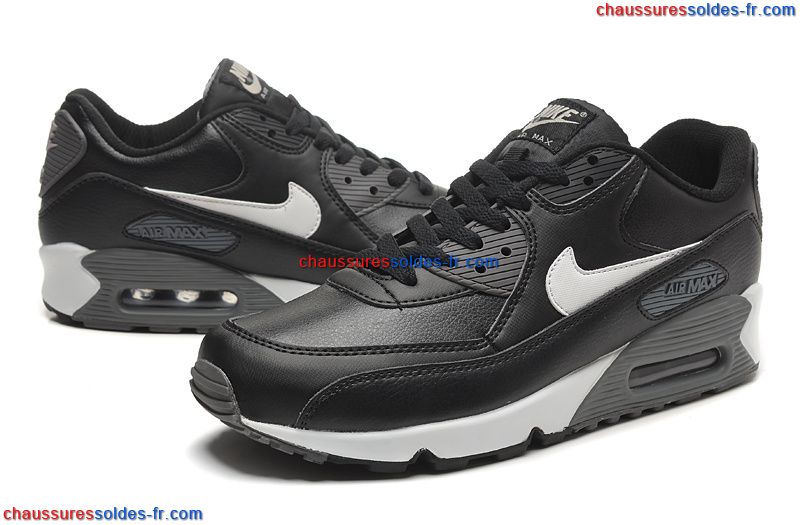 air max cuir noir femme